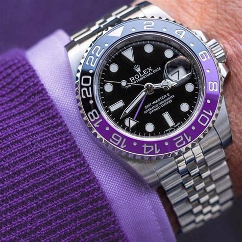 purple batman rolex|rolex batman review.